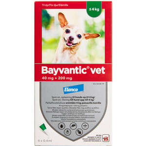 Bayvantic Vet. Opløsning Hund op til 4 kg