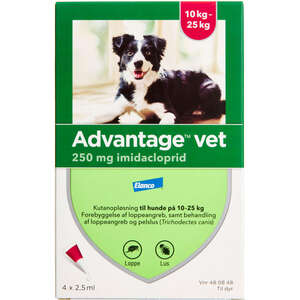Advantage Vet. Opløsning (10-25 kg)
