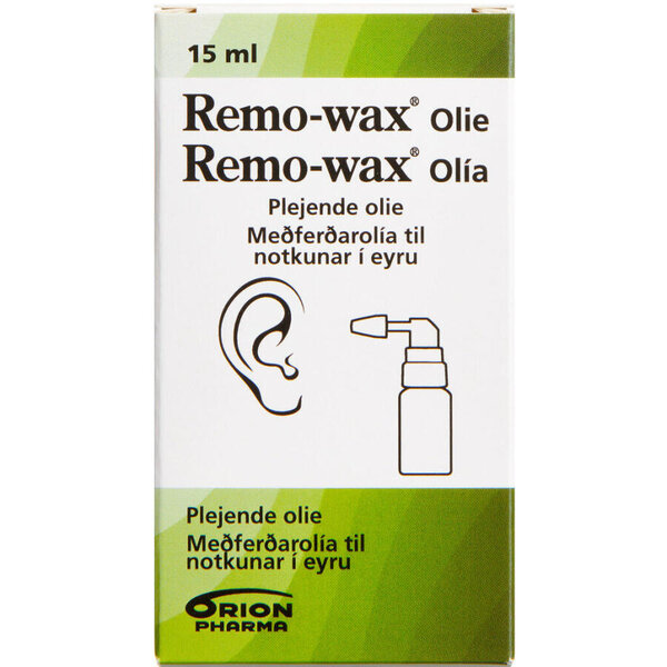 Remo-wax Olie Ørespray