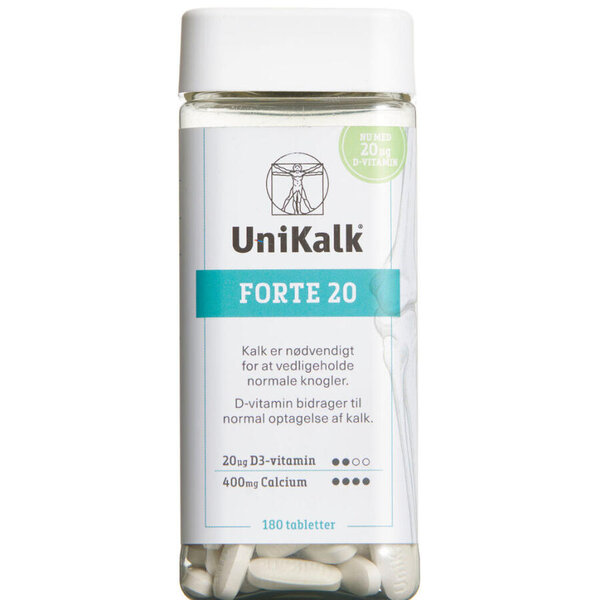 Unikalk Forte 20 120 stk