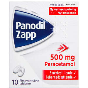 Panodil Zapp 500 mg