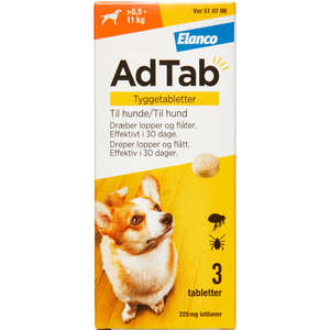 AdTab til hunde >5.5-11 kg 225