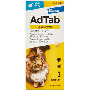 AdTab til katte >2.0-8.0 kg 48