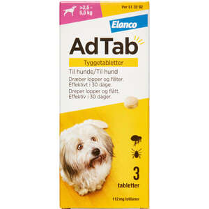 AdTab til hunde >2.5-5.5 kg 11
