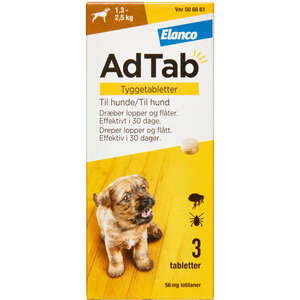 AdTab til hunde 1.3-2.5 kg 56