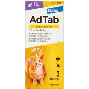 AdTab til katte 0.5-2.0 kg 12