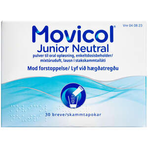 Movicol junior breve til oral opløsning 30 stk