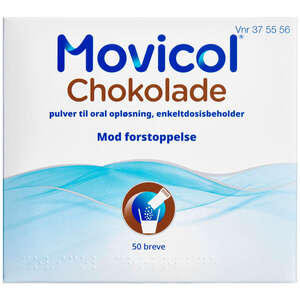 Movicol Chokolade breve til oral opløsning 50 stk
