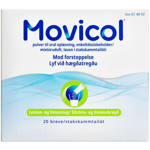 Movicol breve til oral opløsning 20 stk