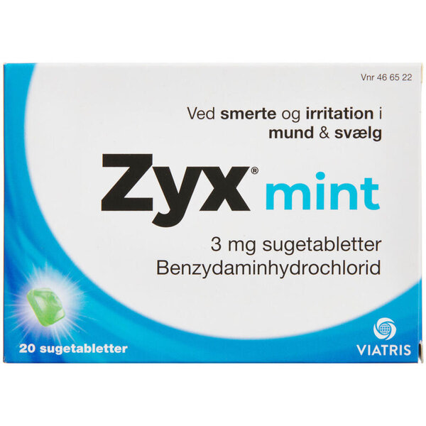 Zyx mint 3 mg