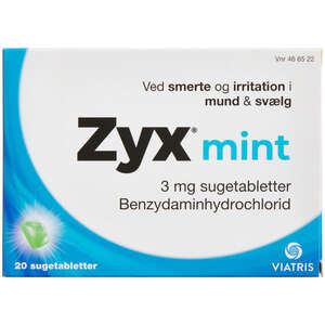 Zyx mint 3 mg