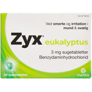 Zyx eukalyptus 3 mg