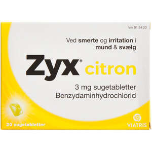Zyx citron 3 mg