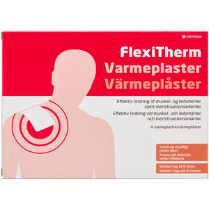 Flexitherm Varmeplaster 4 stk.