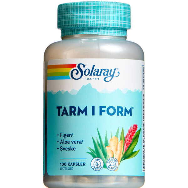 Solaray Tarm i Form kapsler