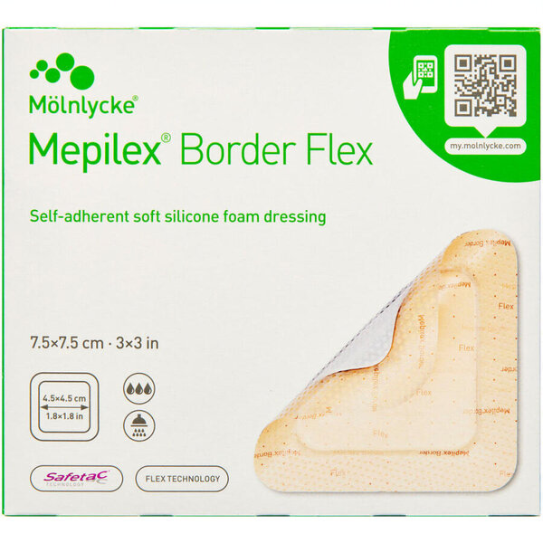 Mepilex Border Flex 7,5x7,5cm