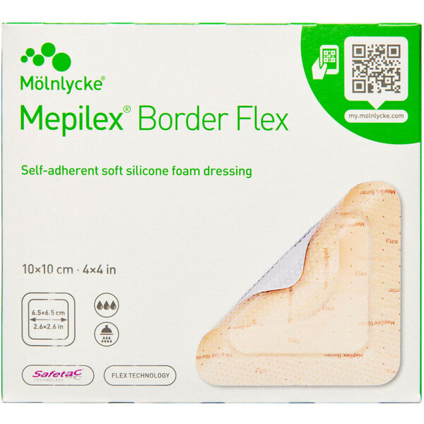 Mepilex Border Flex 10x10cm