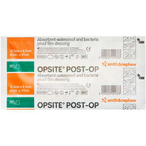 Op-Site Post-Op Filmbandage (15,5x8,5 cm) 1 stk. Op-Site Post-Op Filmbandage (15,5x8,5 cm) 1 stk.