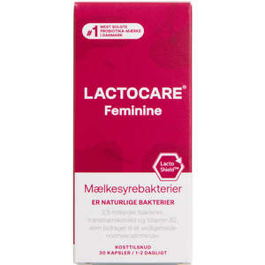 Lactocare FEMININE Kapsler (30 stk)