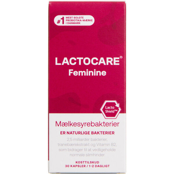 Lactocare FEMININE Kapsler (30 stk)