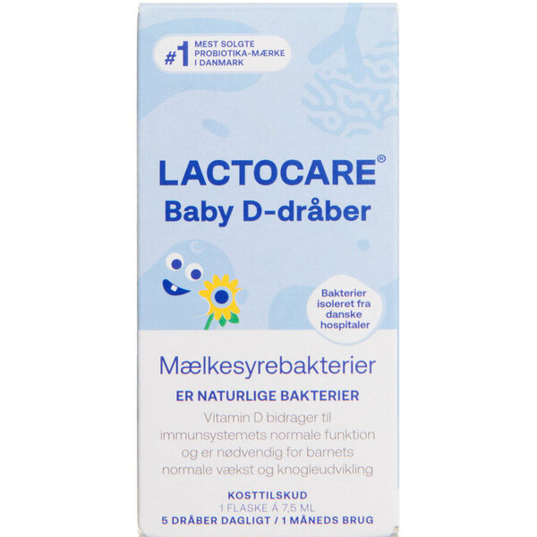 Lactocare BABY Dråber (7,5 ml)
