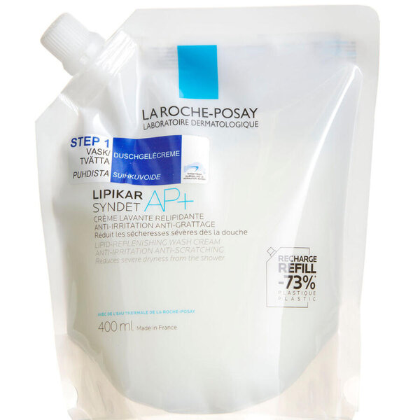 La Roche Posay Lipikar Syndet AP+ Vaskegelecreme Refill