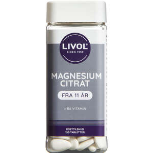 Livol MagnesiumCitrat + B6 vit