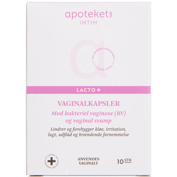 Apotekets Vaginalkapsel Lacto+