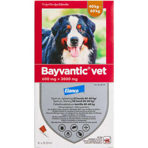 Bayvantic Vet. Opløsning hunde 40-60 kg