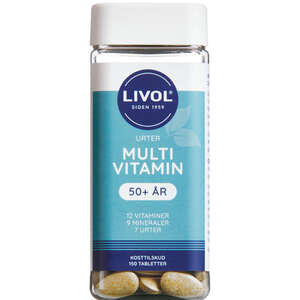 Livol Multivitamin m.urter 50+