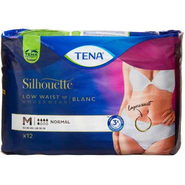 TENA Silhouette Lady Pants Normal (M/hvid)
