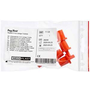 PEP modstande (røde - 4,0 mm)