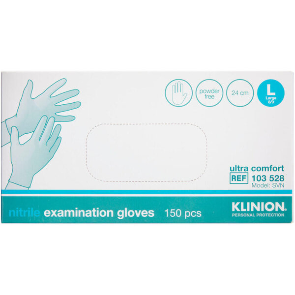 Klinion Protection Nitrile Handsker (L-pudderfri)