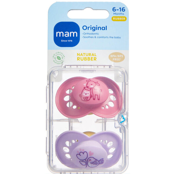 MAM Original 6-16 Natur PINK