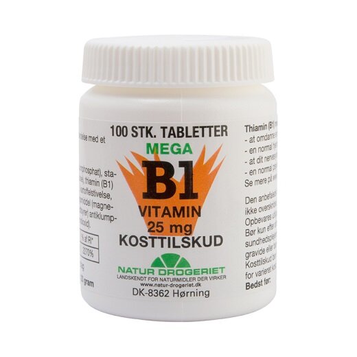Mega B1-vitamin tabletter