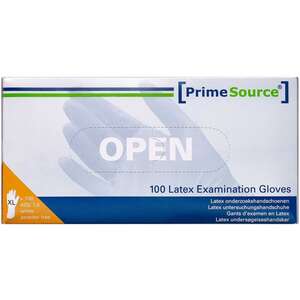PrimeSource Latex Handsker u/pudder (XL)
