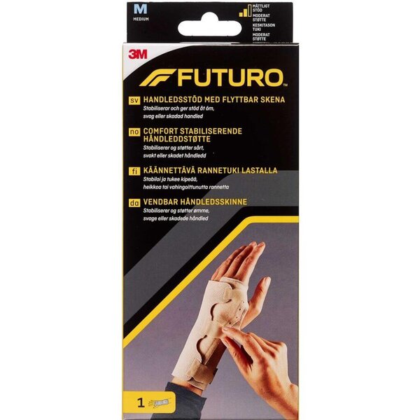 Futuro Core Håndledsbandage m. skinne (M)