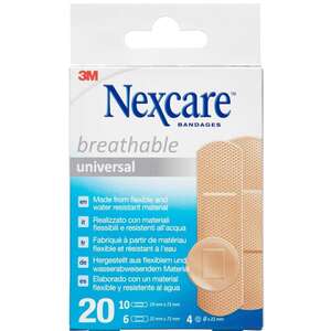 Nexcare Breathable Universal Bandages