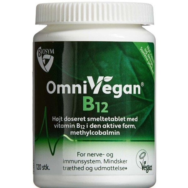 Biosym OmniVegan B12 Smeltetabletter
