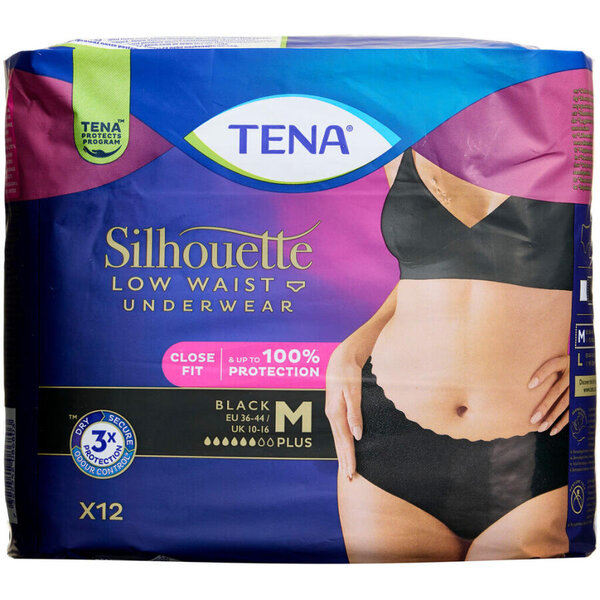 TENA Silhouette Plus Sort M