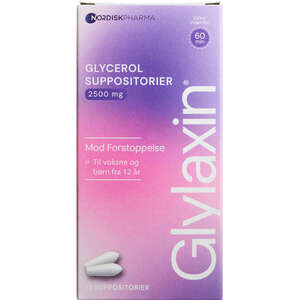 Glylaxin Glycerol Supp 2500 mg
