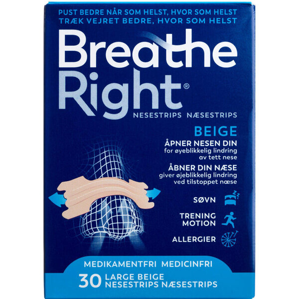 Breathe Right Næsestrips (Original - Large)