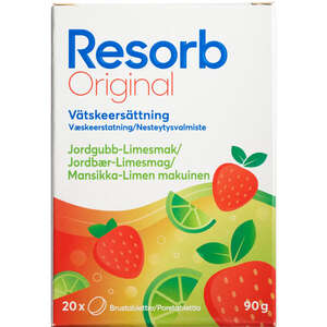 Resorb Original Jordbær-Lime