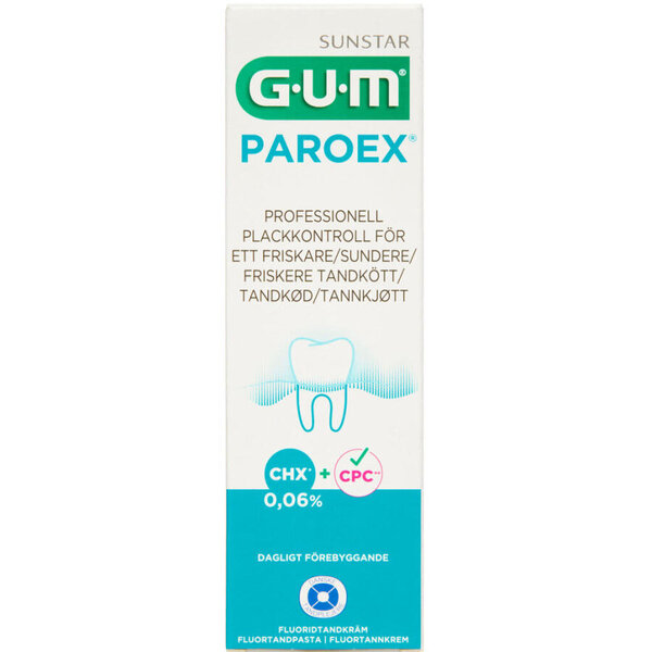 GUM Paroex Tandpasta 0,06 chx