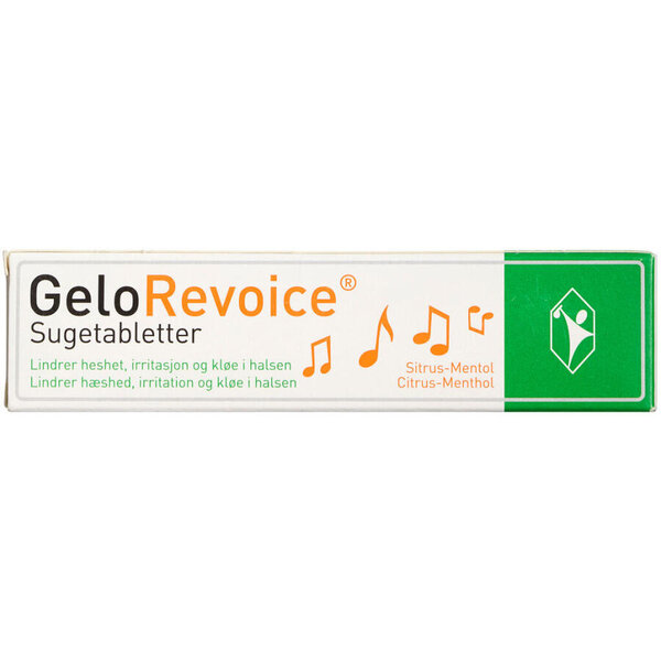 GeloRevoice Sugetabletter Citr