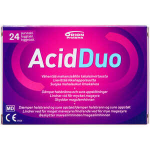 AcidDuo Tyggetablett 24 stk.
