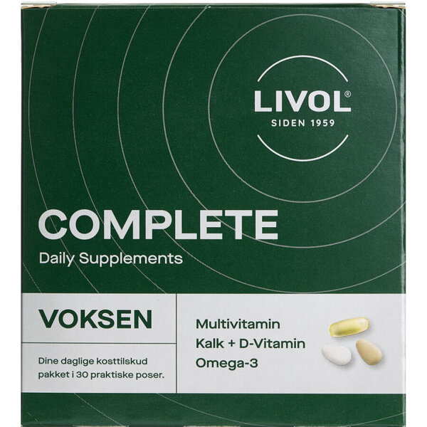 Livol Complete - Voksen 30 stk