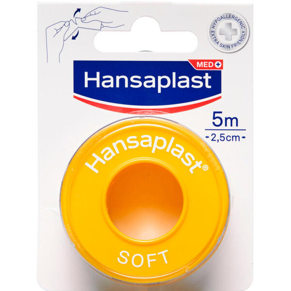 Hansaplast Soft Tape 5mx2,5cm