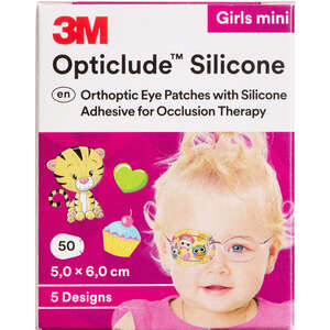 3M Opticlude Silicone Skeleplaster (mini/pige)