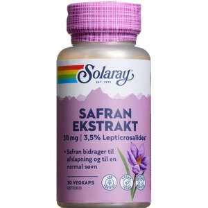 Solaray Safran Ekstrakt 30 mg